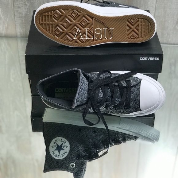 Converse Chuck Taylor|| HI Flyknit Thunder White W - Picture 4 of 7